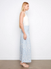Image of Charlie B Brielle Floral Print Convertible Skirt/Dress - Blue