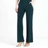 Image of Clara Sunwoo Wide Leg Pocket Pant - Hunter Green