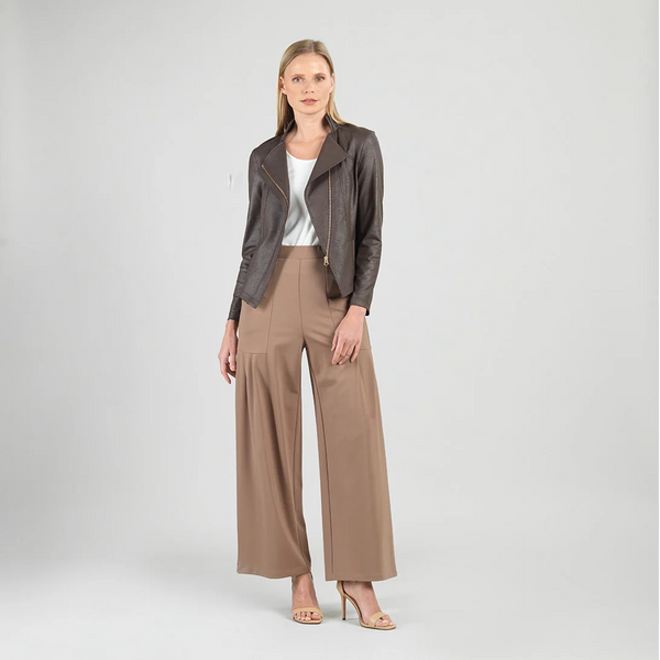 Clara Sunwoo Liquid Leather Jacket - Brown