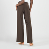 Image of Clara Sunwoo Wide Leg Pocket Pant - Brown