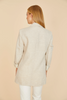 Image of Dolce Cabo Open Front Linen Blazer - Linen