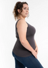 Image of Elietian Reversible Tank Curvy Fit - Charcoal