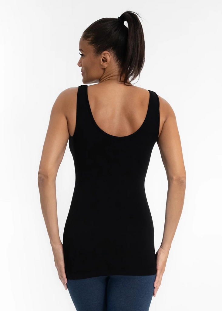 Elietian Reversible Tank Regular Fit - Black