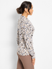 Image of NIC+ZOE Femme Cheetah Sweater - Neutral/Multicolor