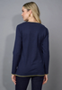 Image of Picadilly Multi Star Sweater - Navy/Multicolor