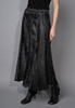 Image of Picadilly Crinkle Maxi Skirt - Black