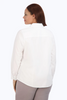 Image of Foxcroft Dianna Plus Size Cotton Essential Pinpoint Non-Iron Shirt - White