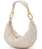 Image of Hammitt Erica Small Shoulder Bag - Calla Lily White/Brushed Gold