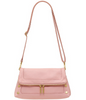 Image of Hammit Beverly Medium Shoulder Bag - Flamingo Pink/Brushed Gold