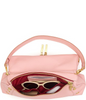 Image of Hammit Beverly Medium Shoulder Bag - Flamingo Pink/Brushed Gold