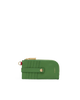Image of Hammitt 210 East Leather Wallet - Dill Green/Gold