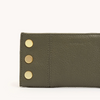Image of Hammitt 110 North Wallet - Olive Pebble/Brushed Gold