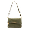 Image of Hammitt VIP Large Crossbody - Olive Pebble/Brushed Gold