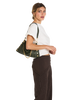 Image of Hammitt Kyle Medium Shoulder Bag - Twin Crest Pebble/Brushed Gold