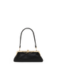 Image of Hammitt Vivienne Slim Crossbody Bag - Black/Gold