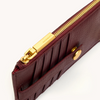 Image of Hammitt 210 West Wallet - Cherrywood Pebble/Brushed Gold