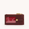 Image of Hammitt 210 West Wallet - Cherrywood Pebble/Brushed Gold