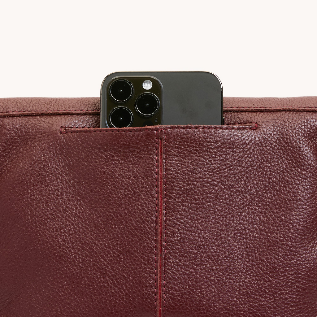 Hammitt VIP Medium - Cherrywood Pebble/Brushed Gold