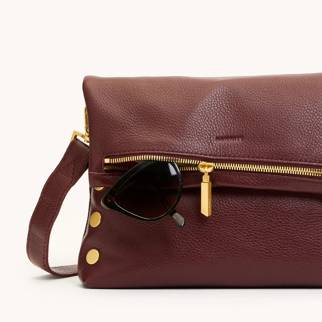 Hammitt VIP Medium - Cherrywood Pebble/Brushed Gold