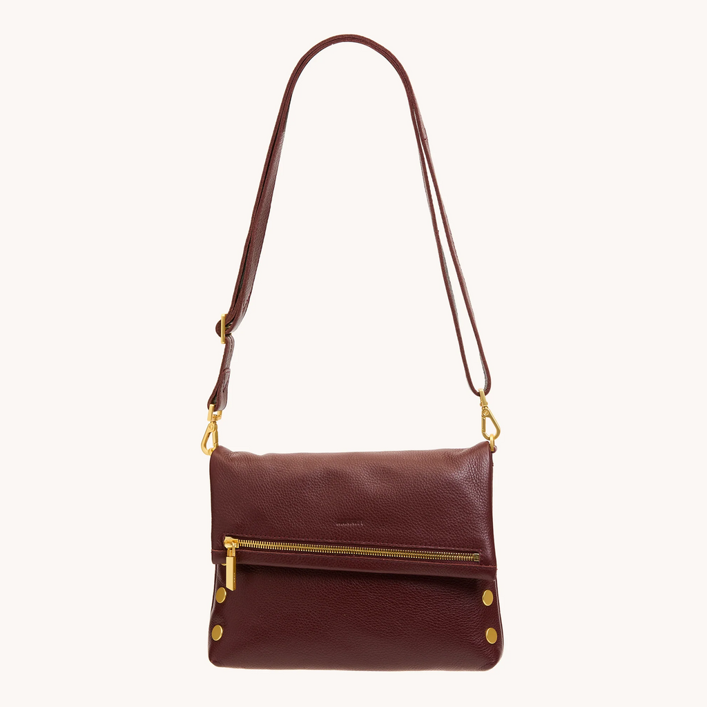 Hammitt VIP Medium - Cherrywood Pebble/Brushed Gold