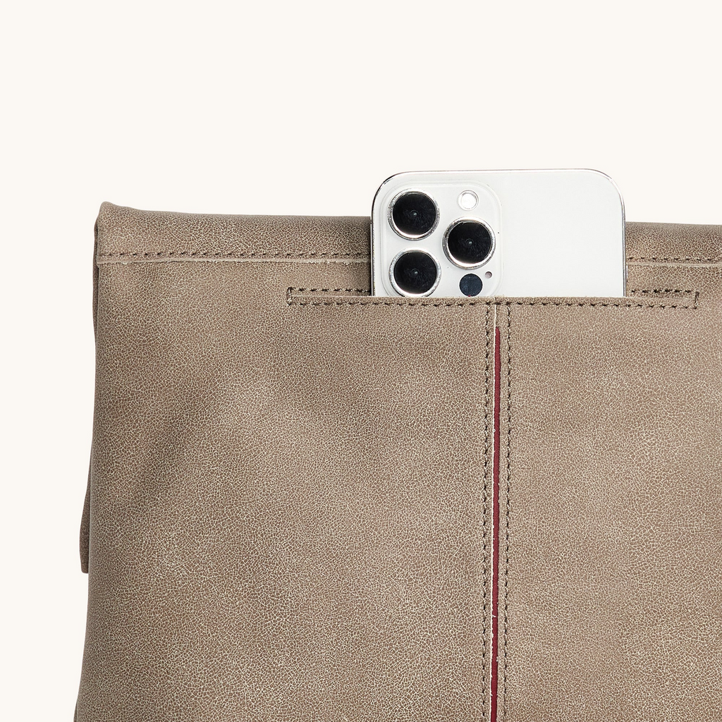 Hammitt VIP Medium Clutch - Pewter/Brushed Gold