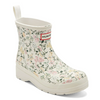 Image of Hunter Women's PLAY™ Short Rain Boot - Ivory/Pink Floral