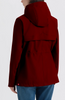 Image of Hunter Abbey Rubberized Rain Jacket - Cranberry