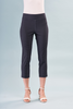 Image of Insight New York Stretch Techno Crop Pant - Navy Dots Print