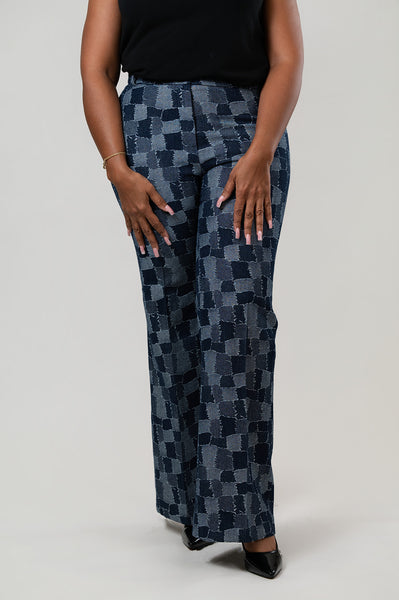 Insight New York Patchwork Pant - Denim