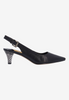 Image of J. Reneé Mayetta Slingback - Black Kidskin