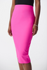 Image of Joseph Ribkoff Lux Twill Pull On Skirt - Ultra Pink