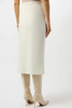Image of Joseph Ribkoff Sweater Knit Midi Skirt - Winter White