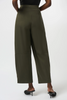 Image of Joseph Ribkoff Heavy Knit Barrel-Leg Pull-On Pants - Avocado