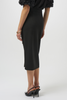 Image of Joseph Ribkoff Heavy Knit Pull-On Pencil Skirt - Black