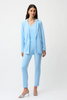 Image of Joseph Ribkoff Silky Knit Ankle Pant - Sky Blue