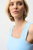 Image of Joseph Ribkoff Classic Square Neck Cami - Sky Blue