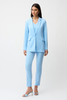 Image of Joseph Ribkoff Classic Straight Blazer - Sky Blue