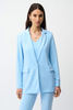 Image of Joseph Ribkoff Classic Straight Blazer - Sky Blue