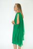 Image of Julian Chang Avatar Dress - Emerald Green