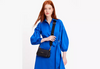 Image of Kate Spade Double Up Pebbled Leather Crossbody Bag - Black