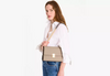 Image of Kate Spade Deco Chain Shoulder Bag - Timeless Taupe