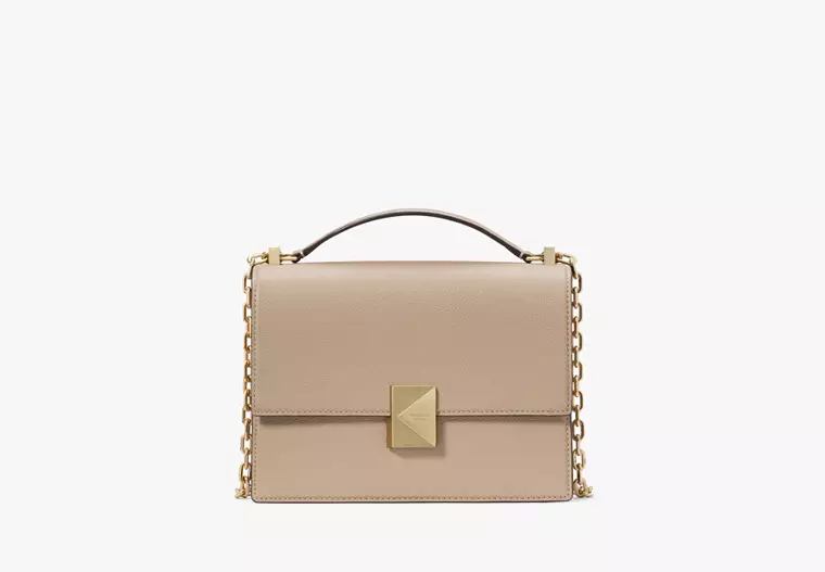 Kate Spade Deco Chain Shoulder Bag - Timeless Taupe