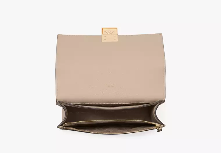 Kate Spade Deco Chain Shoulder Bag - Timeless Taupe