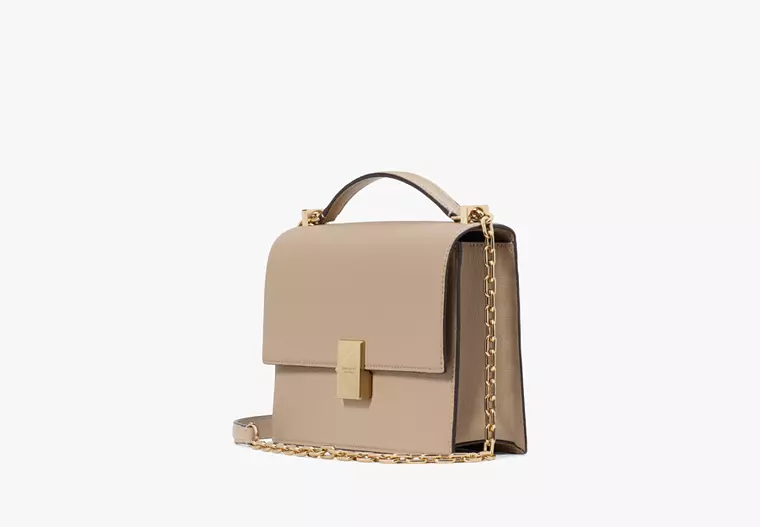 Kate Spade Deco Chain Shoulder Bag - Timeless Taupe