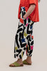 Image of Kozan Thea Pull On Pant - Black/Multicolor
