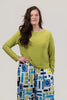 Image of Kozan Dorothy Long Sleeve Top - Cabbage Green