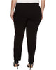 Image of Krazy Larry Pull On Ankle Pant Plus Size - Black
