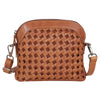 Image of Latico Leathers Coast Leather Crossbody Bag - Cognac