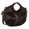 Image of Latico Leathers Darby Suede Leather Crossbody Bag - Brown