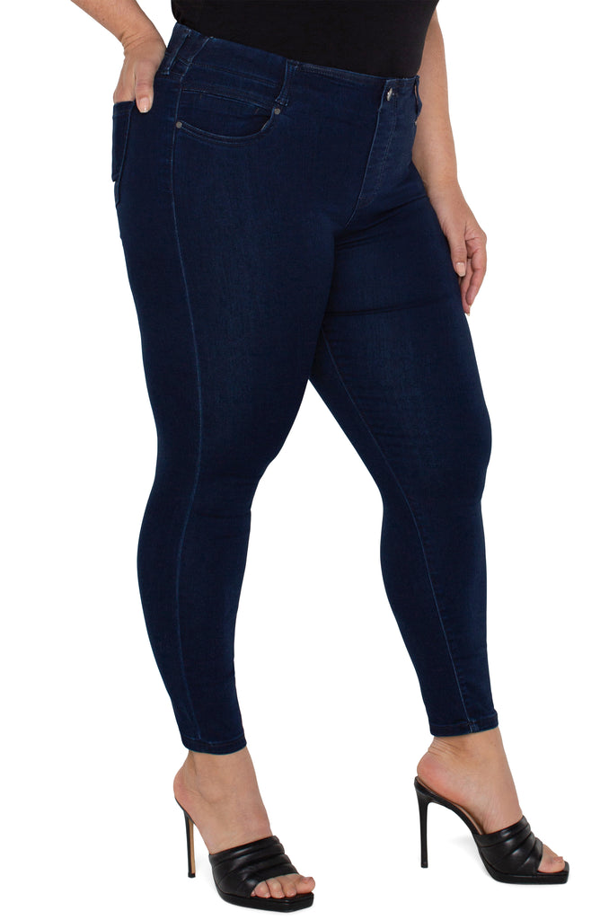 Liverpool Plus Size Gia Glider Ankle Jean - Buckthorn